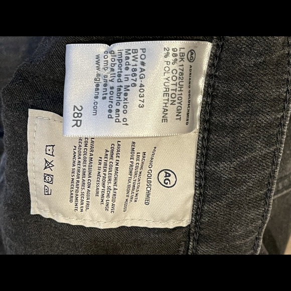 AG Isabelle High Rise Crop Jeans New 28 - Picture 6 of 15
